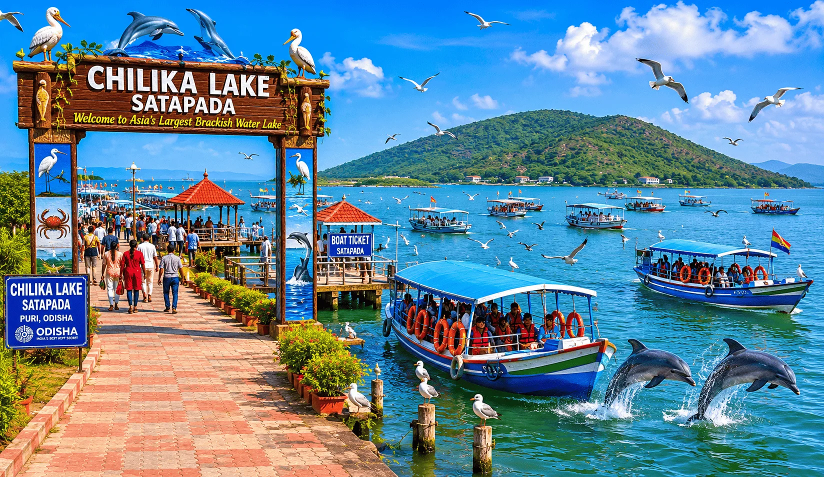 Chilika Lake (Satapada)
